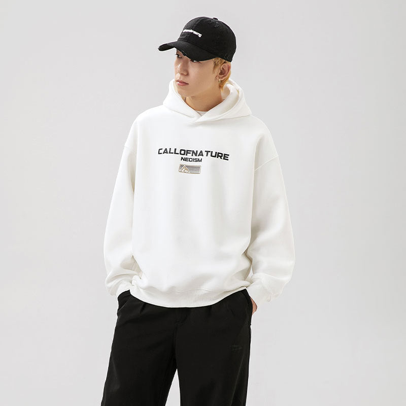 Fashion Printed Hoodie Men