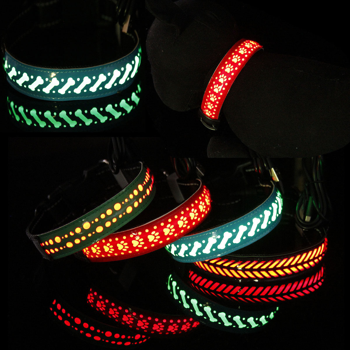 LED Luminous Dog Collar