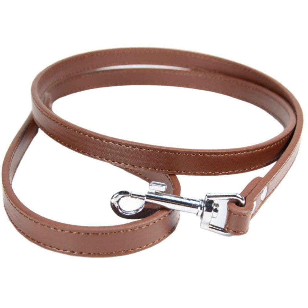 Pet Leash Leather Dog and Cat Chain