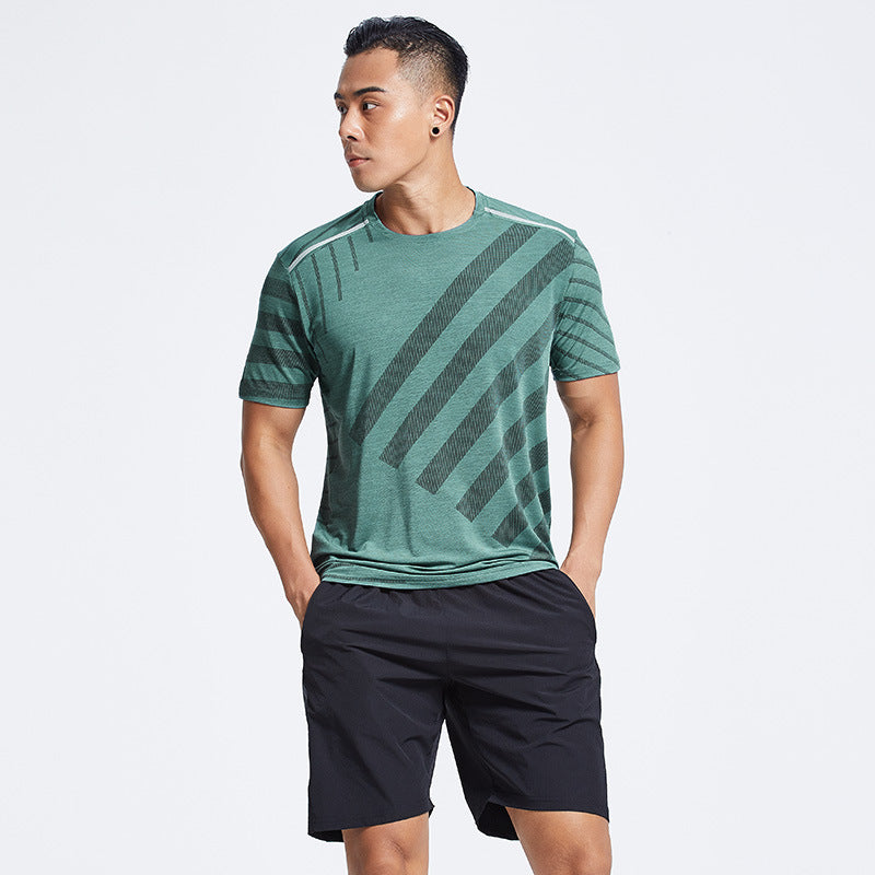 Workout Men's Short-sleeved Shirt