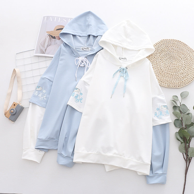 Sleeves Hoodie For Women