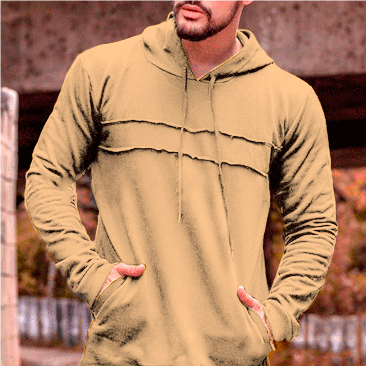 Long Sleeve Hoodie Men