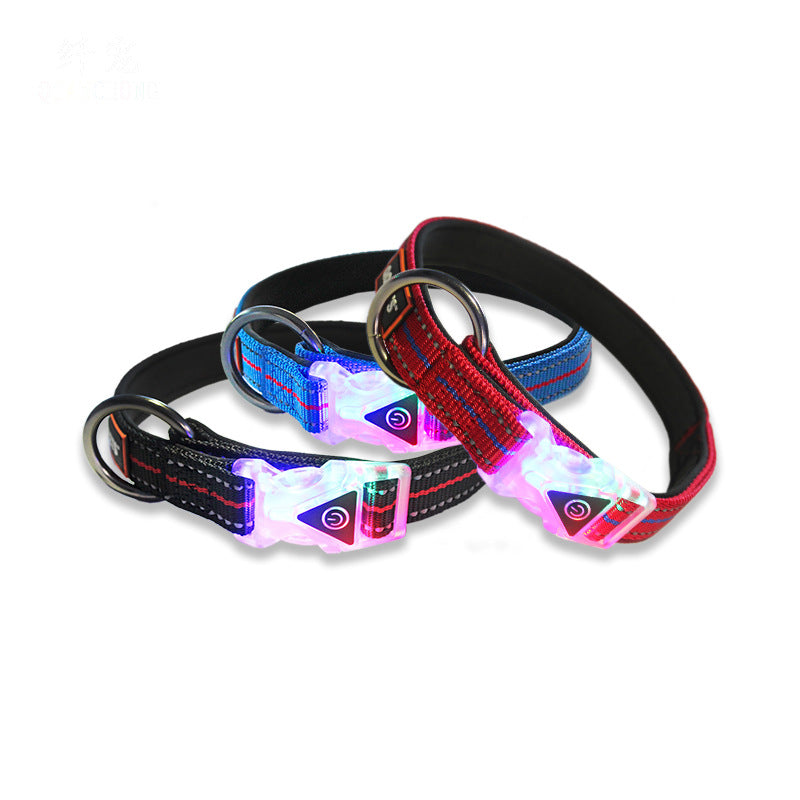Cat LED luminous collar leash