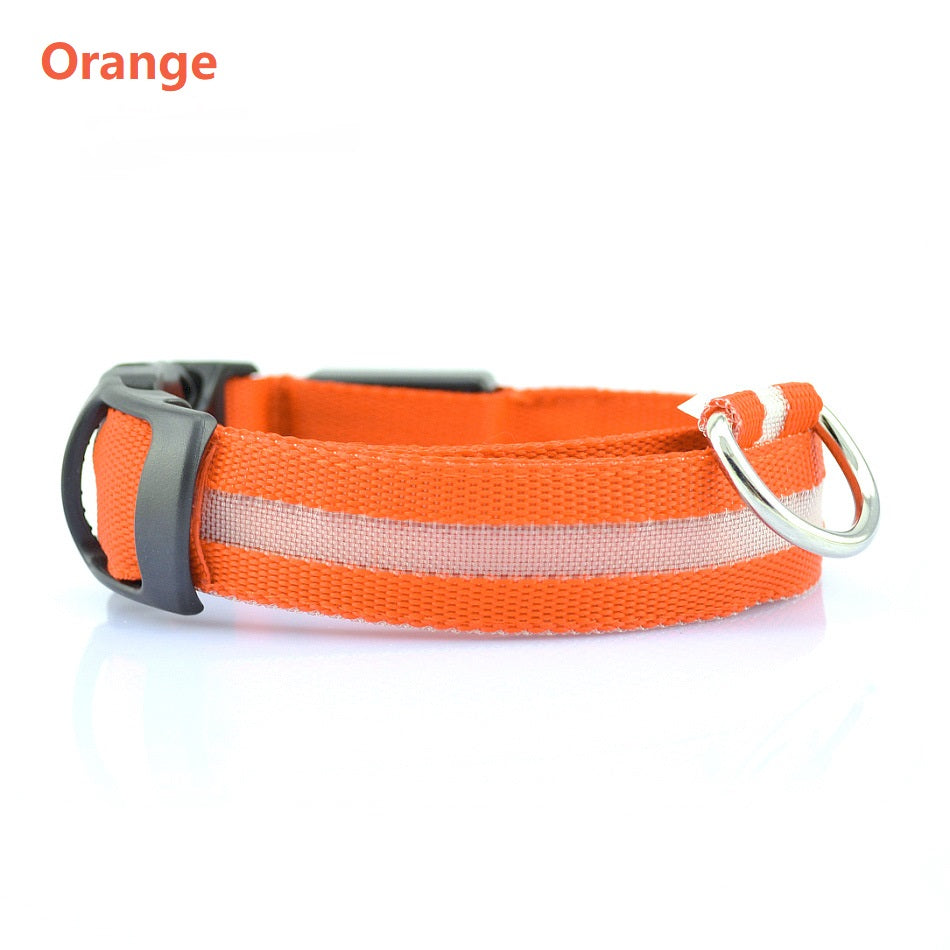 Safety comfortable Dog LED Collar