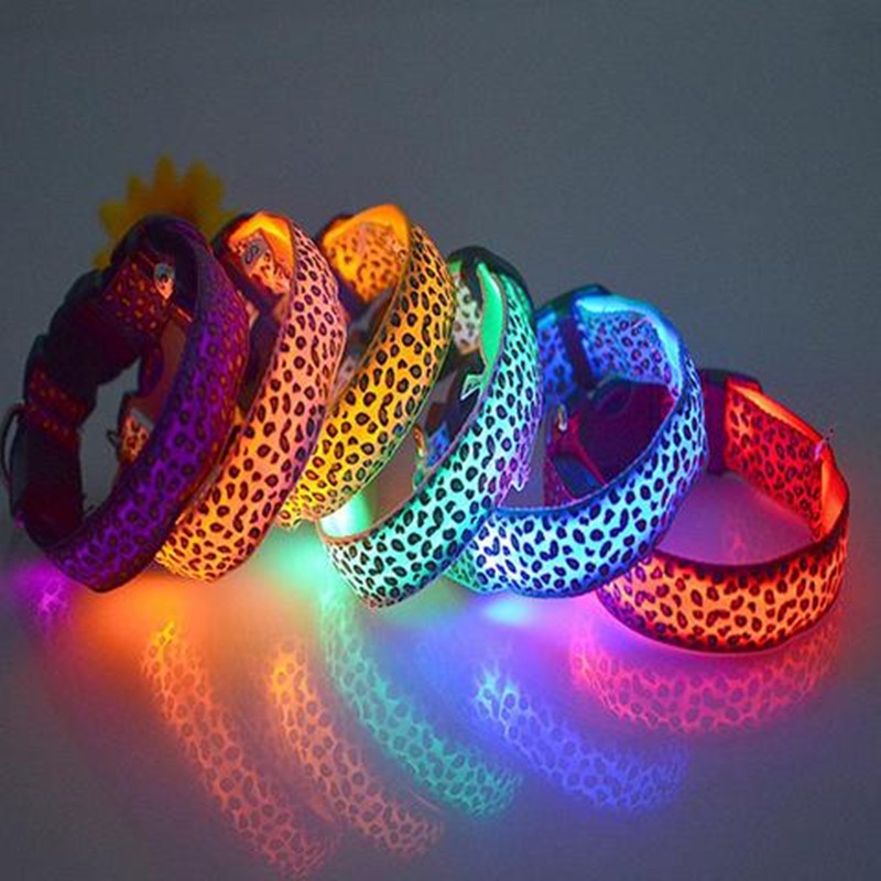 LED comfortable Dog Collar Safety