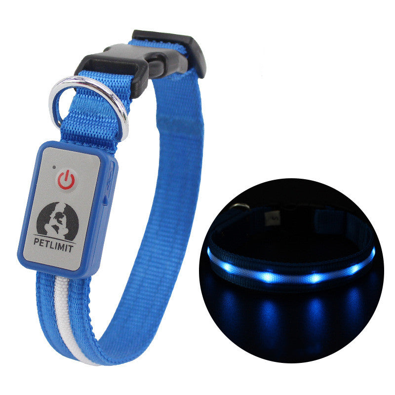 Cat waterproof LED charging collar