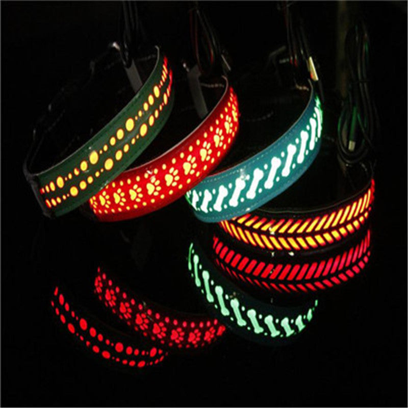 LED light style Cat collar
