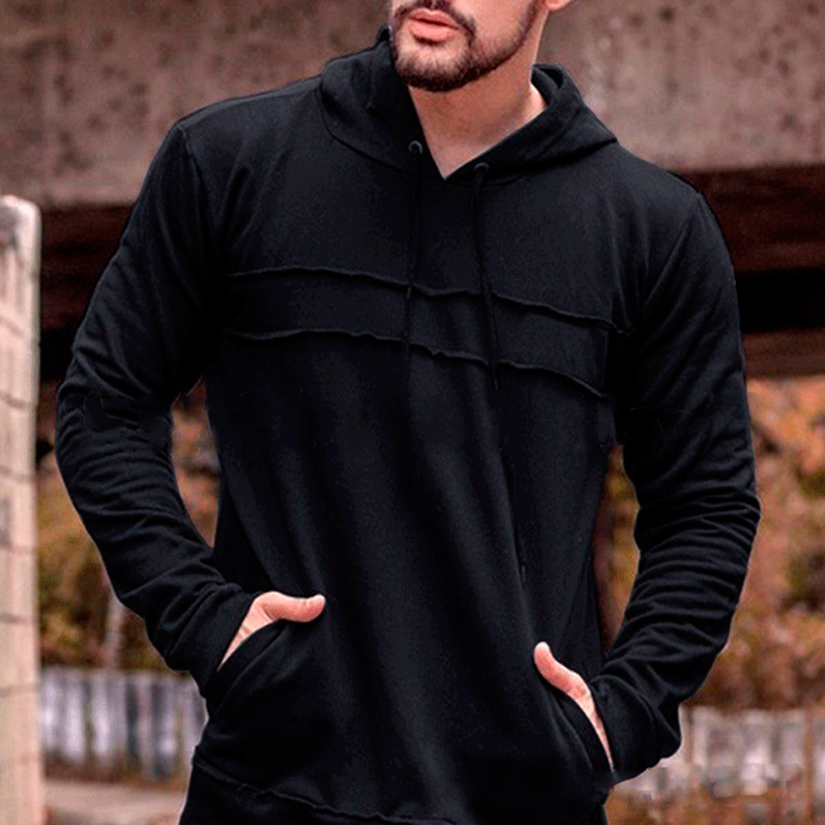 Long Sleeve Hoodie Men