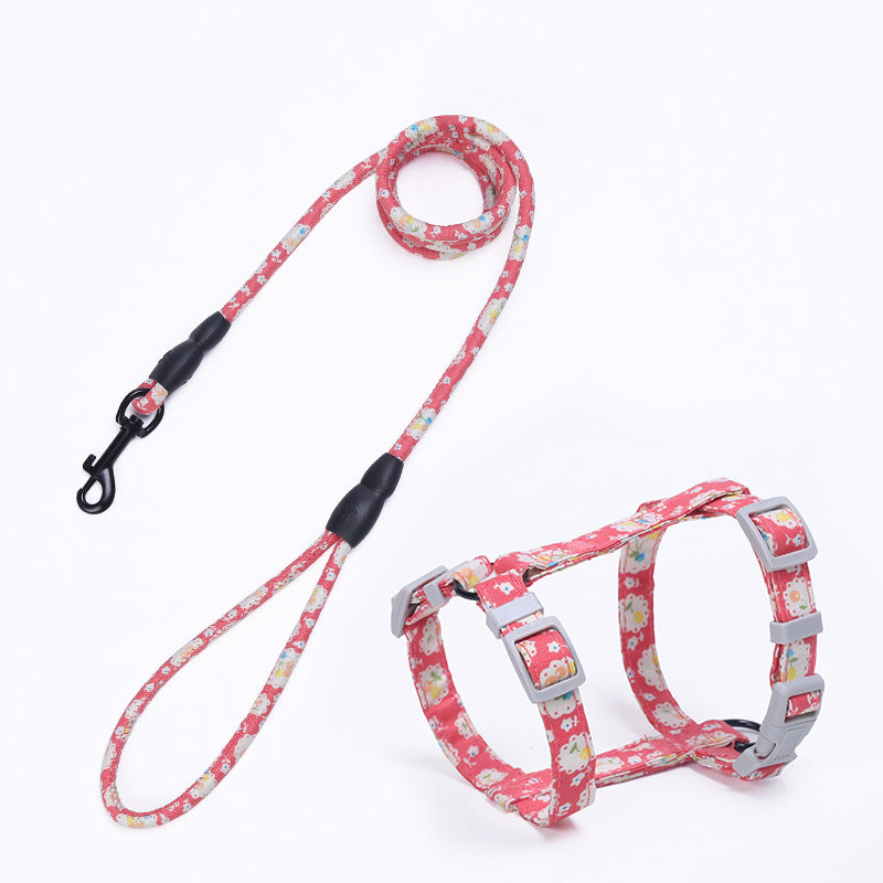 Cat Traction Rope Chest Harness
