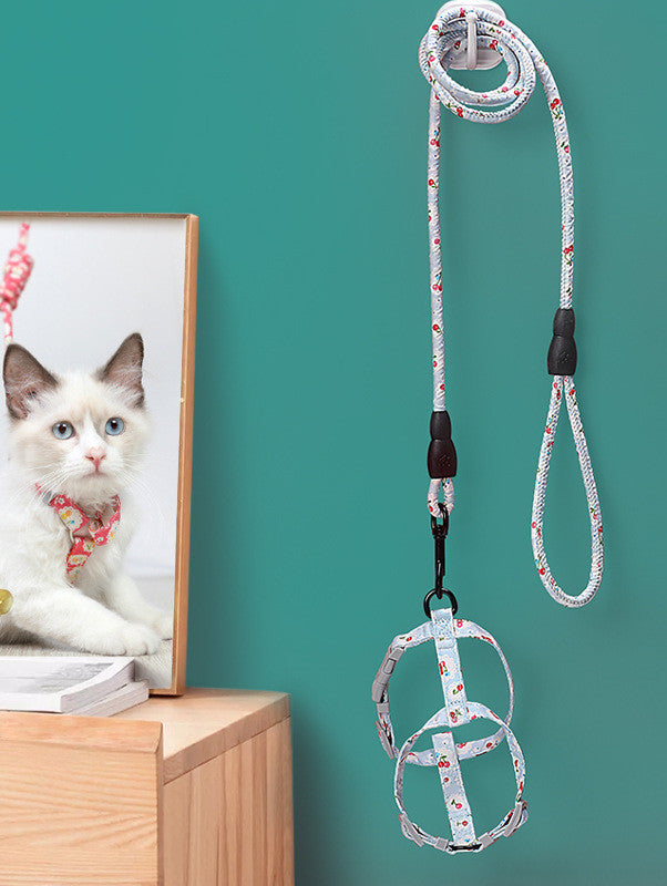 Cat Traction Rope Chest Harness