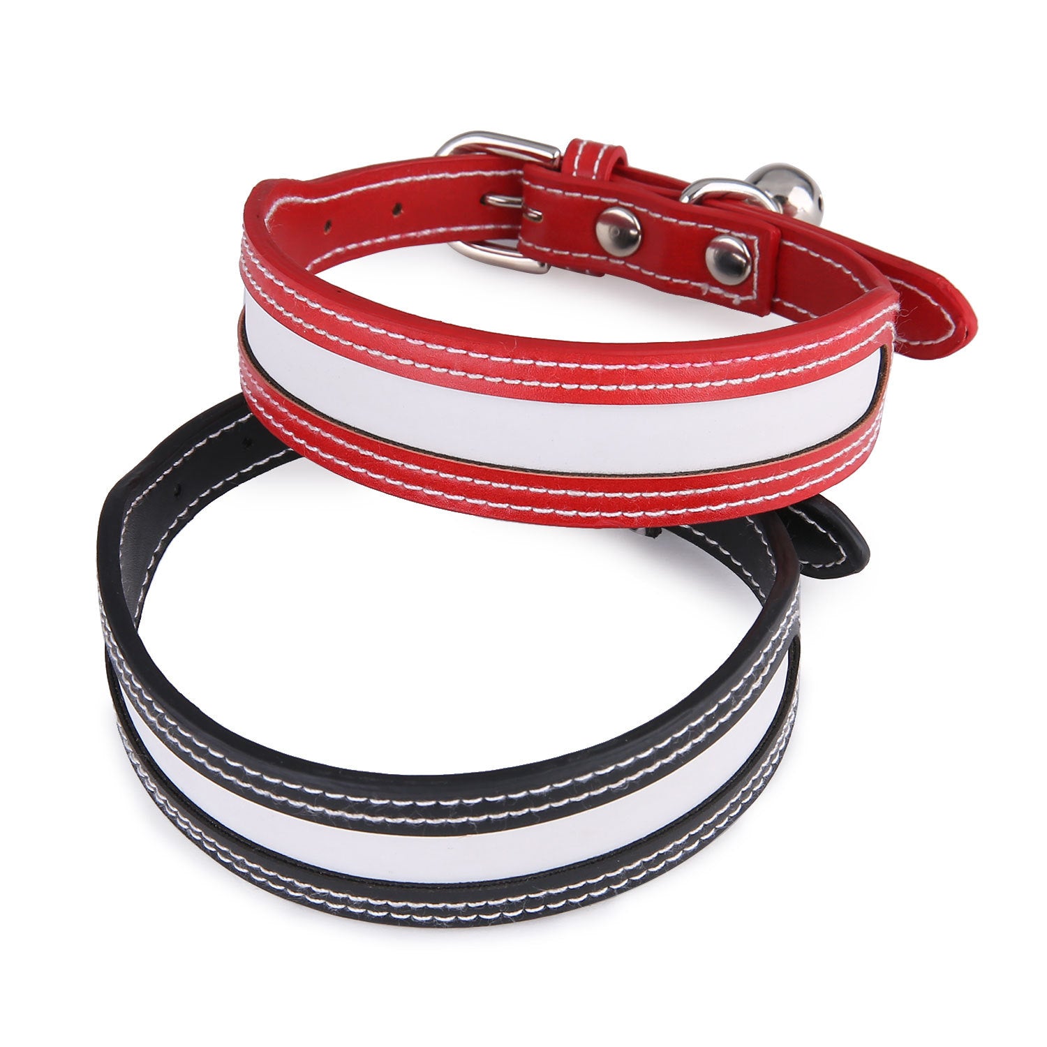 Collar Cat Bell Traction Reflective