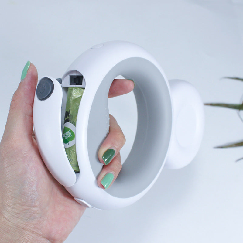 With Lamp Trash Bag Leash