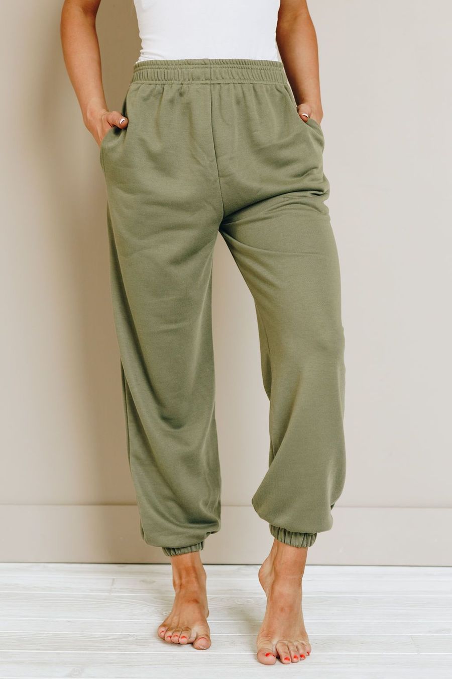 High Waist Sweatpants Sports