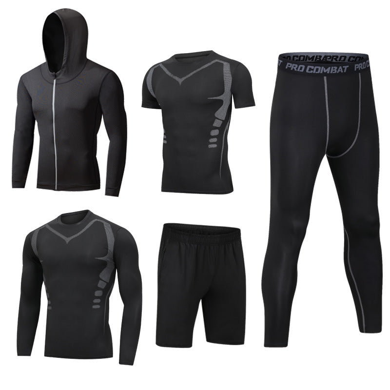 New 5-piece sports clothing