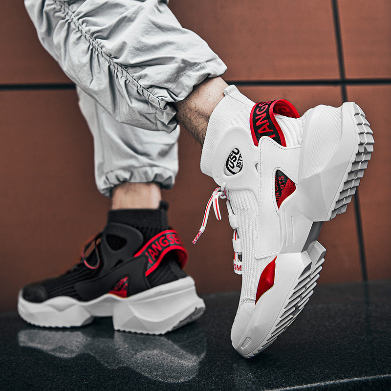 High top socks shoes for Men