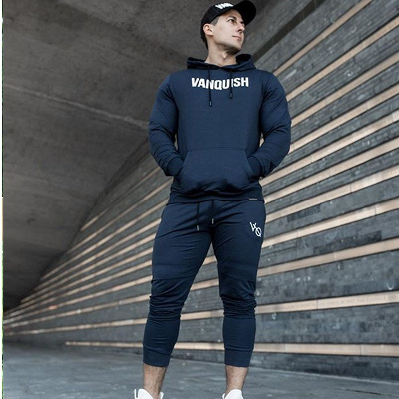 Hooded Sweater Fitness Men