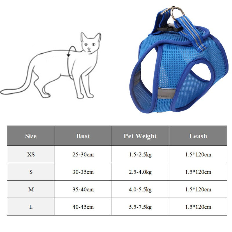 Anti-strike cat traction harness