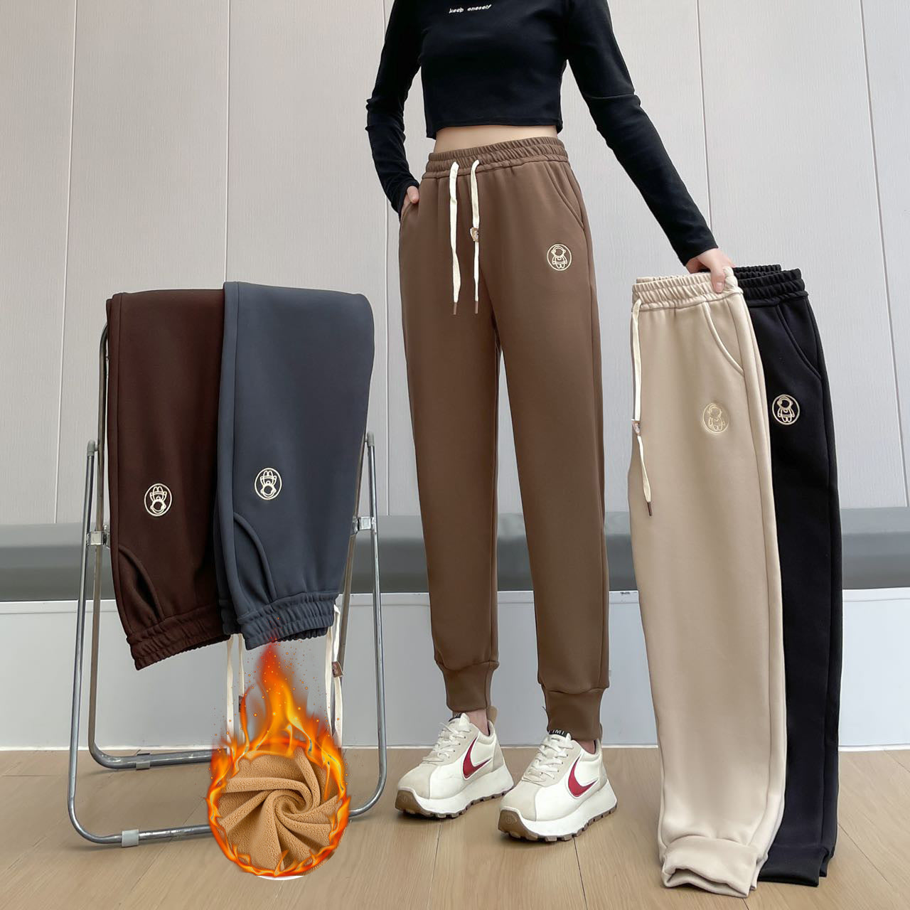 Windproof Trousers Sweatpants