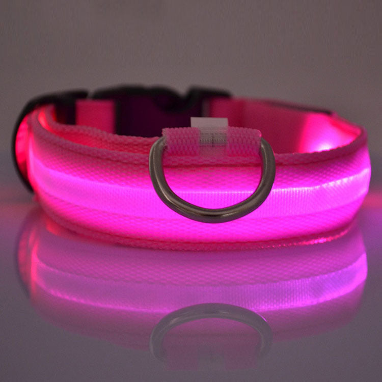 Safety comfortable Dog LED Collar