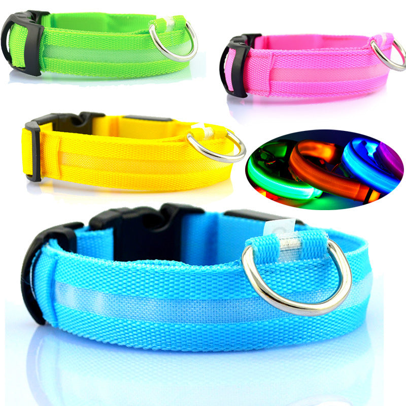 Safety comfortable Dog LED Collar