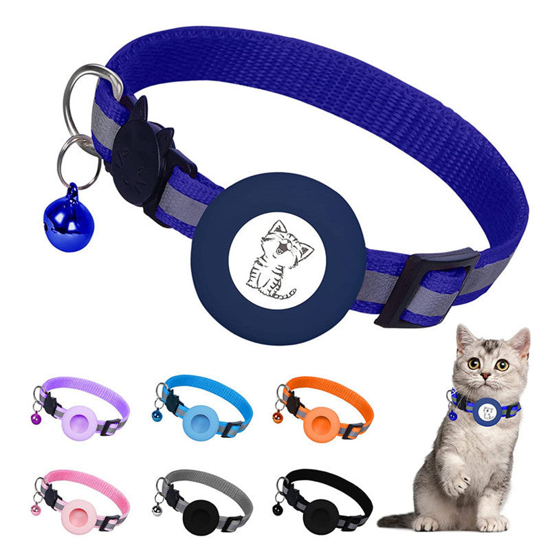 Apple Airtag style Bell Collar