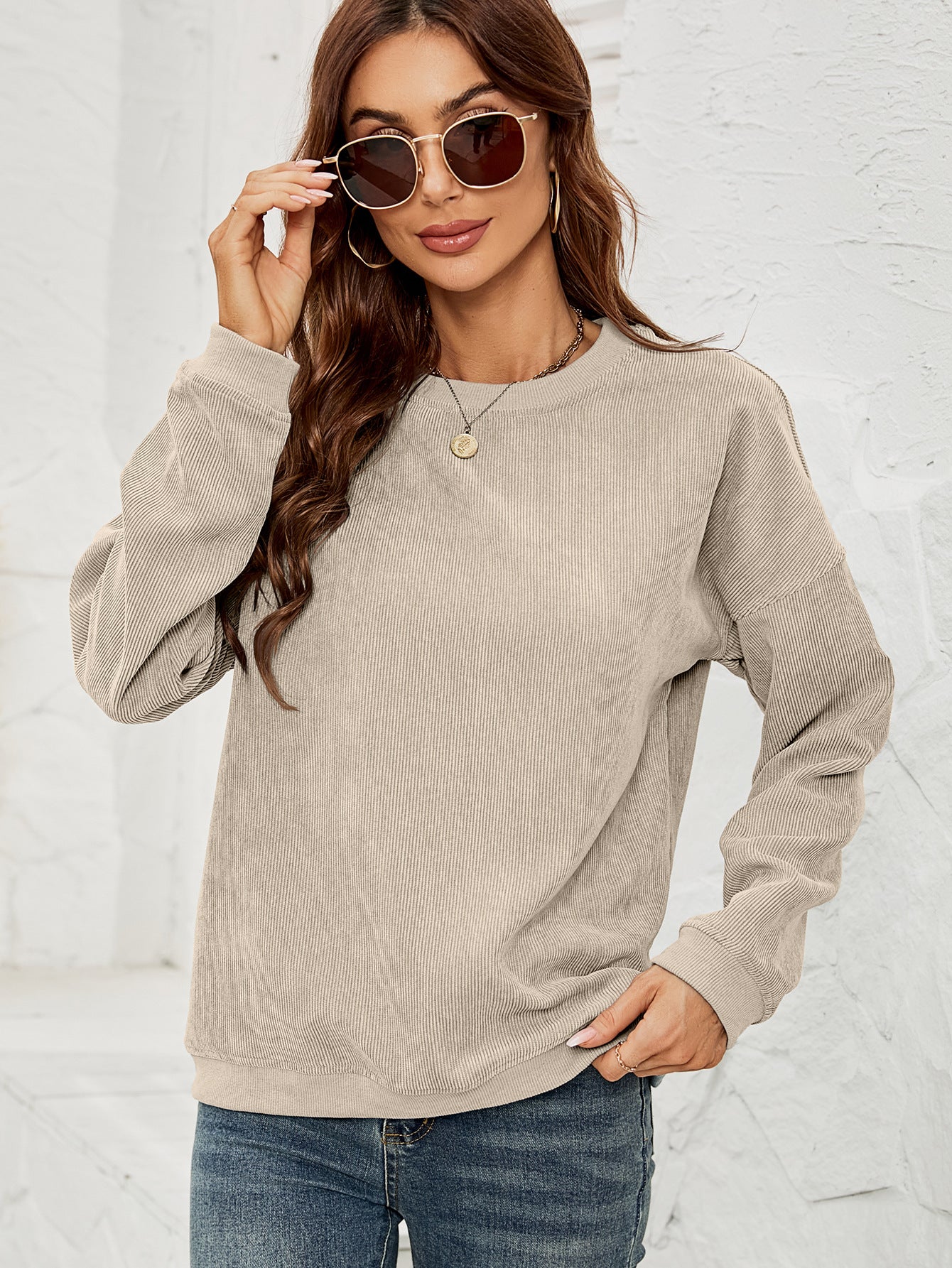Women Long Sleeve Pullover