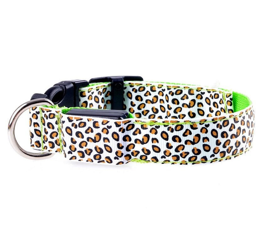 LED comfortable Dog Collar Safety