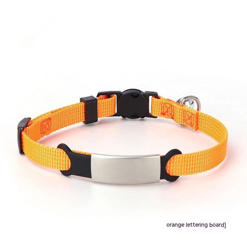 Cat Collar With Detachable Buckle