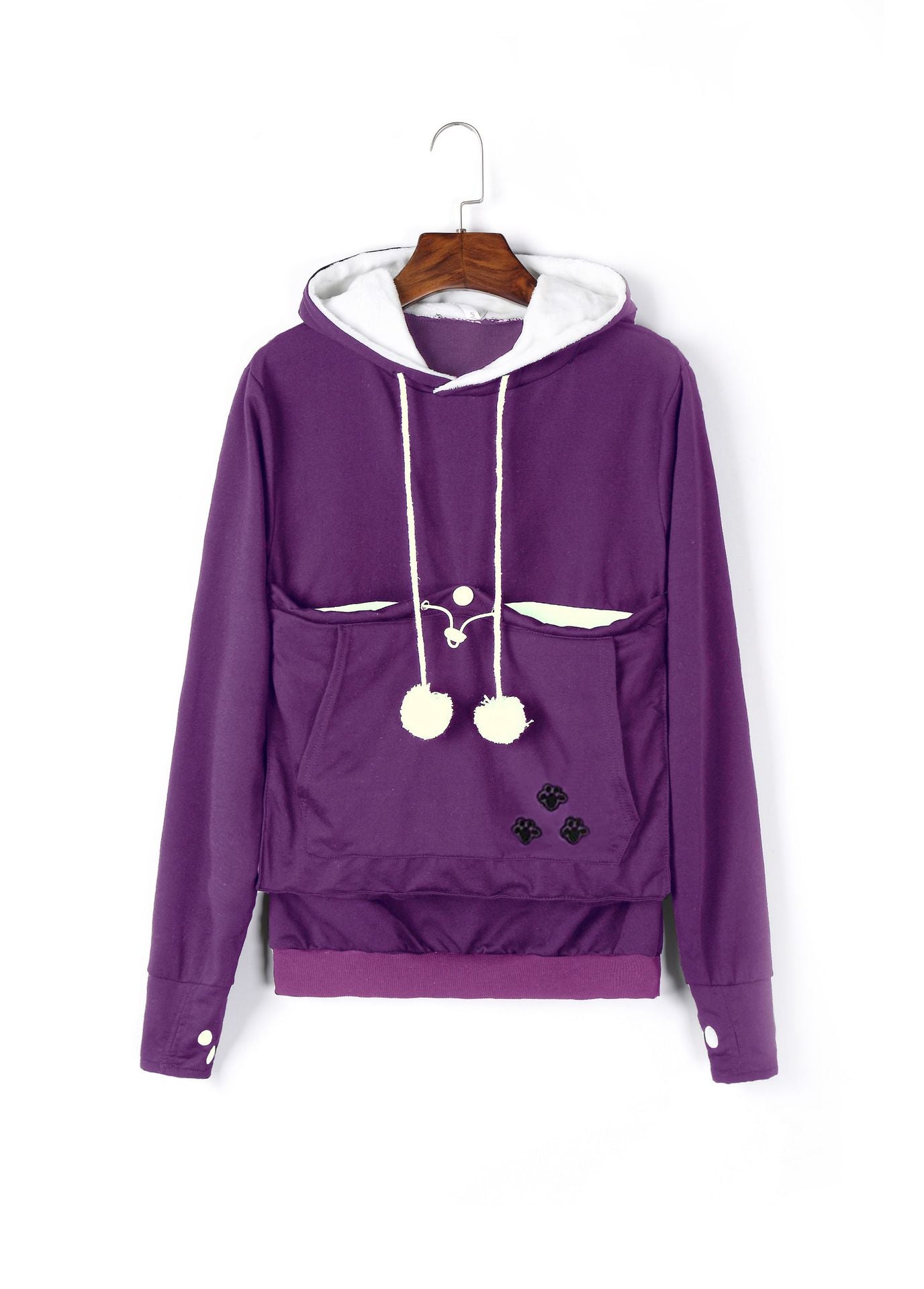 Women Hoodie with Pet Pocket
