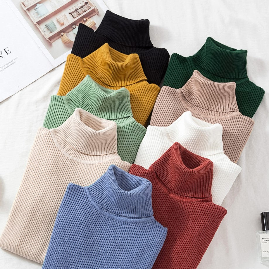 Women Turtleneck Sweater