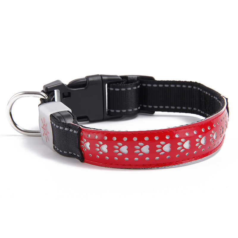 Luminous Embossed Cat Collar