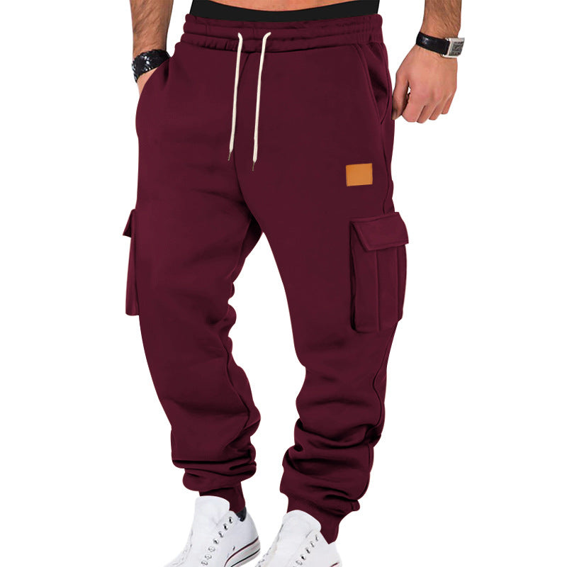 Sports Multi-pocket Cargo Sweatpants