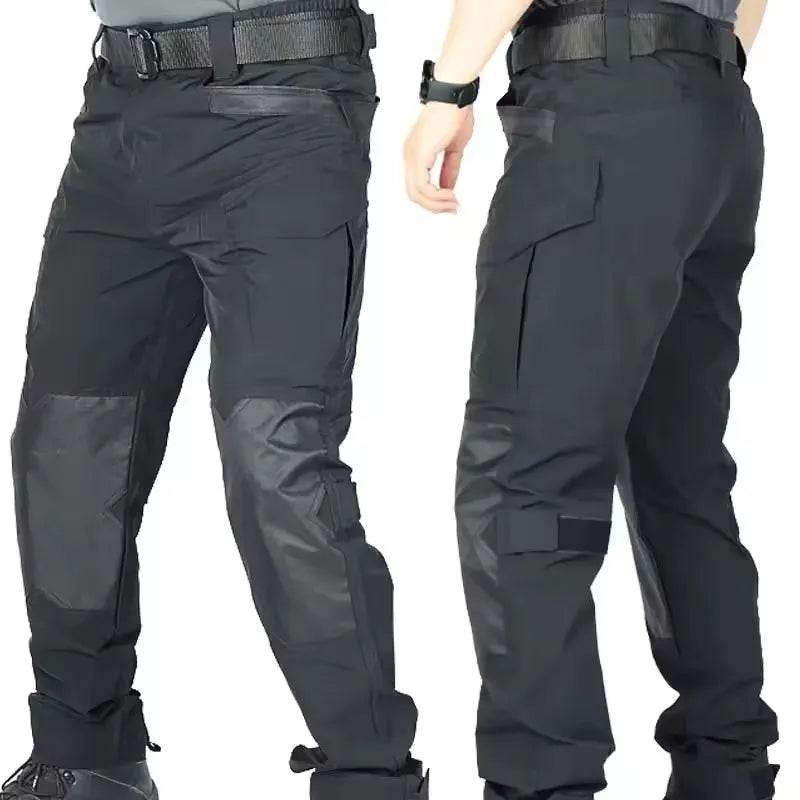 Outdoor Summer Tactical Pants Wear Resistant Workwear Pant Multi-pocket Cargo Pants Lightweight Hunting Training Casual Jogging