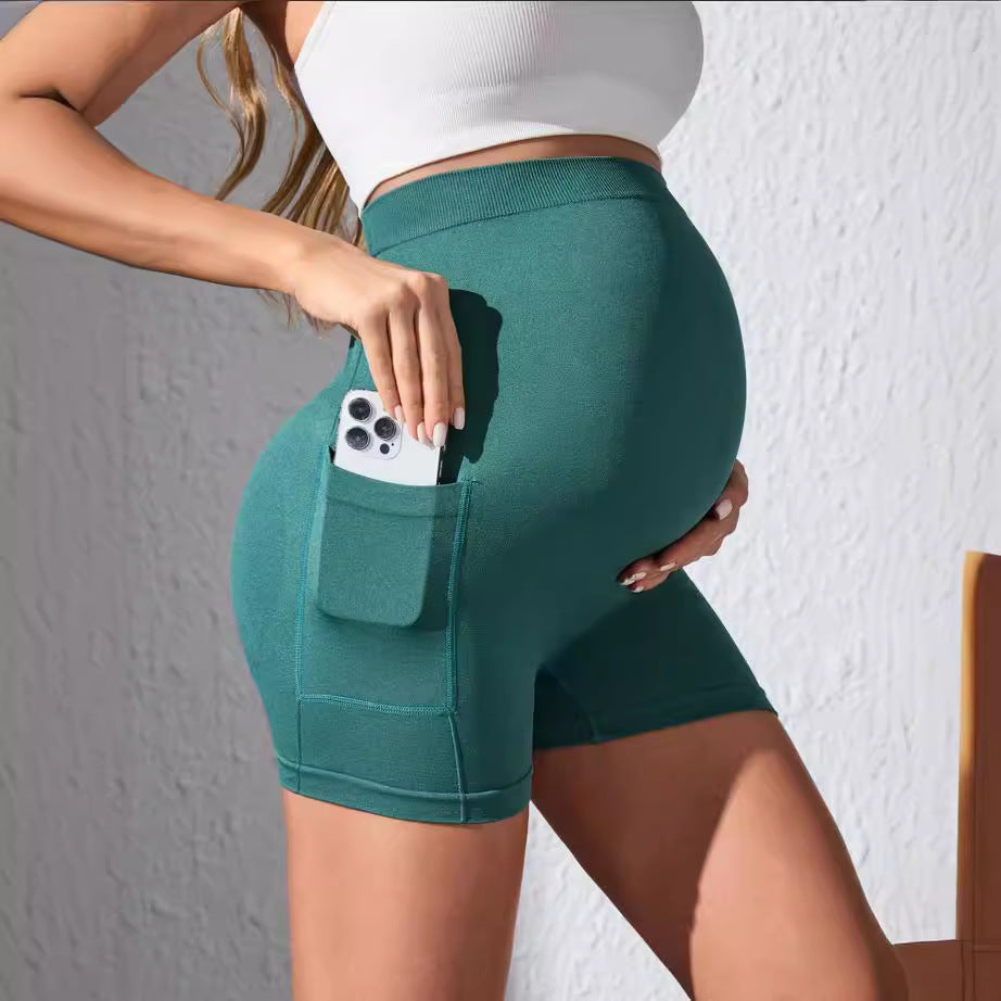 Pregnant Women Pocket Shorts