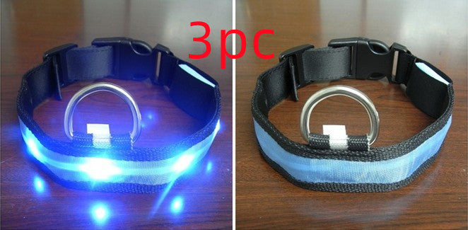 LED Light Flashing Dog Collar