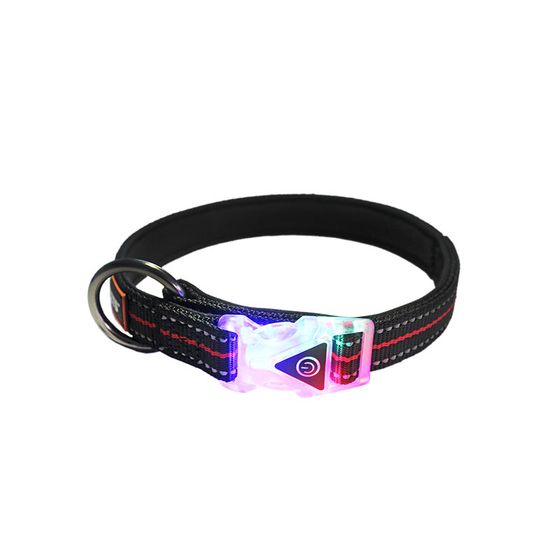 Cat LED luminous collar leash