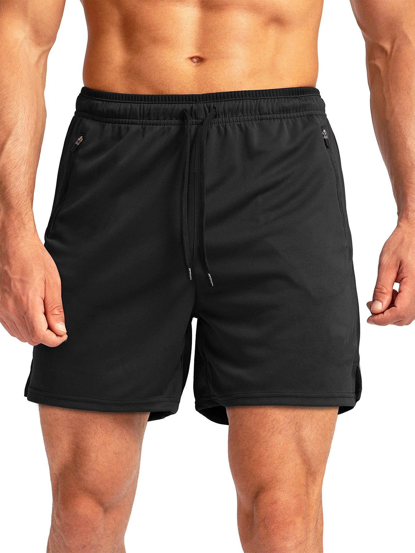 Running Short Zipper Pocket