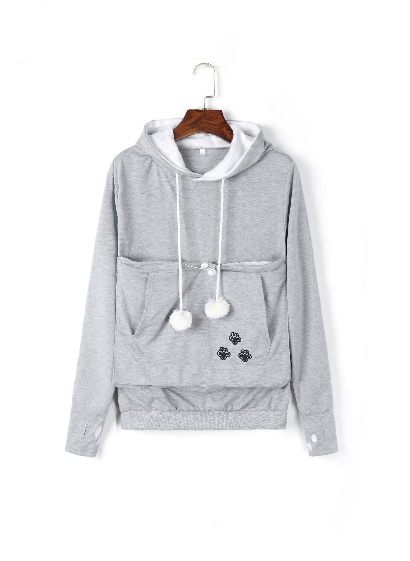 Women Hoodie with Pet Pocket