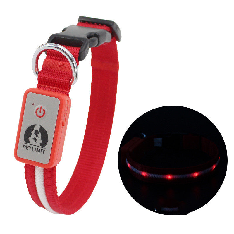 Cat waterproof LED charging collar