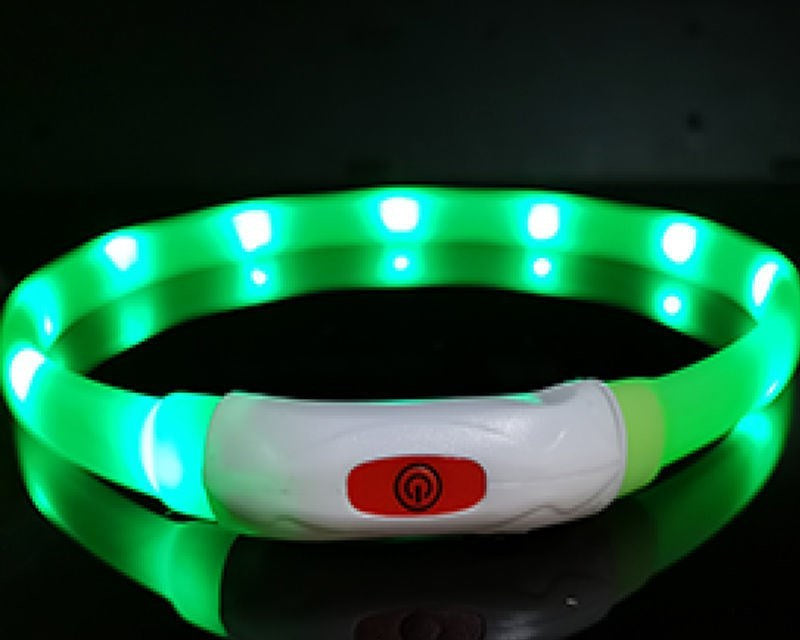 Dog Silicone Luminous Collar