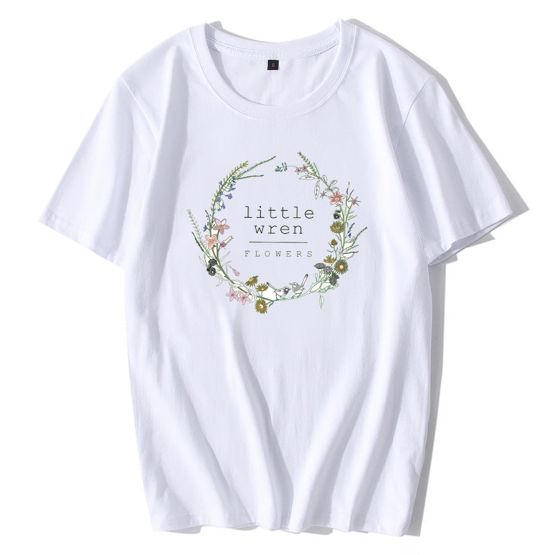 White T-shirt for women