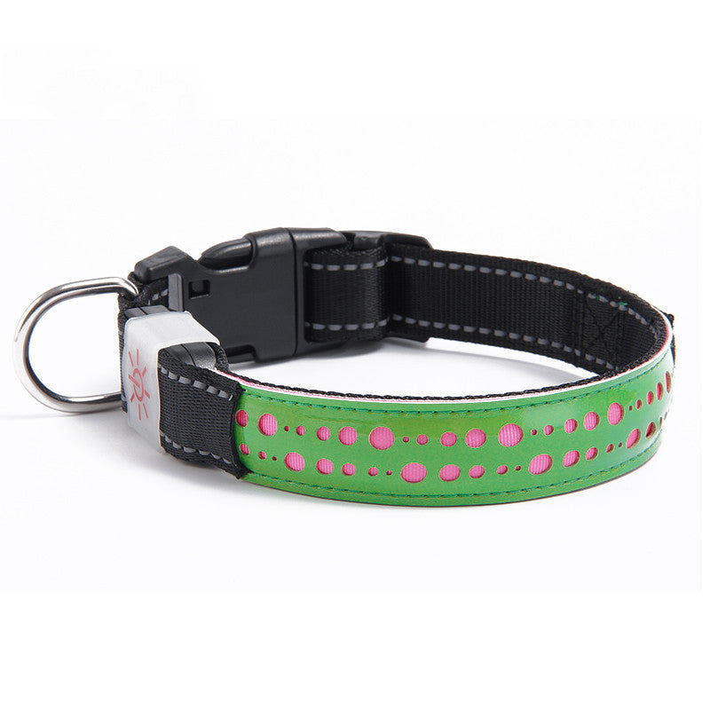 Luminous Embossed Cat Collar