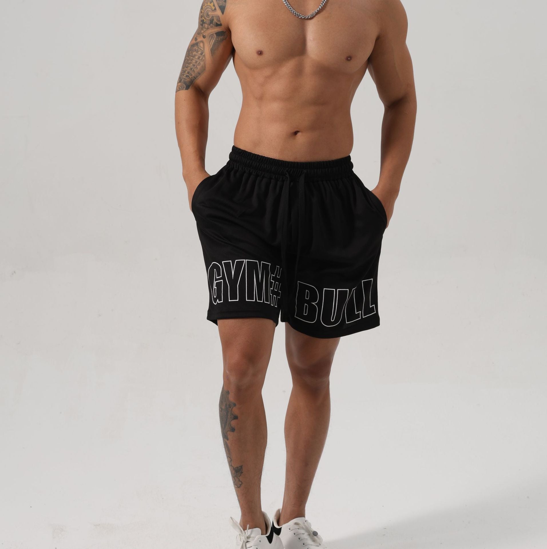 Fitness Breathable Ice Silk Shorts