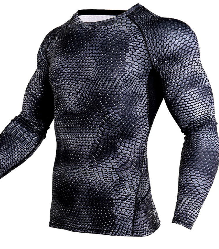 Men long sleeve Gym Running Shirt
