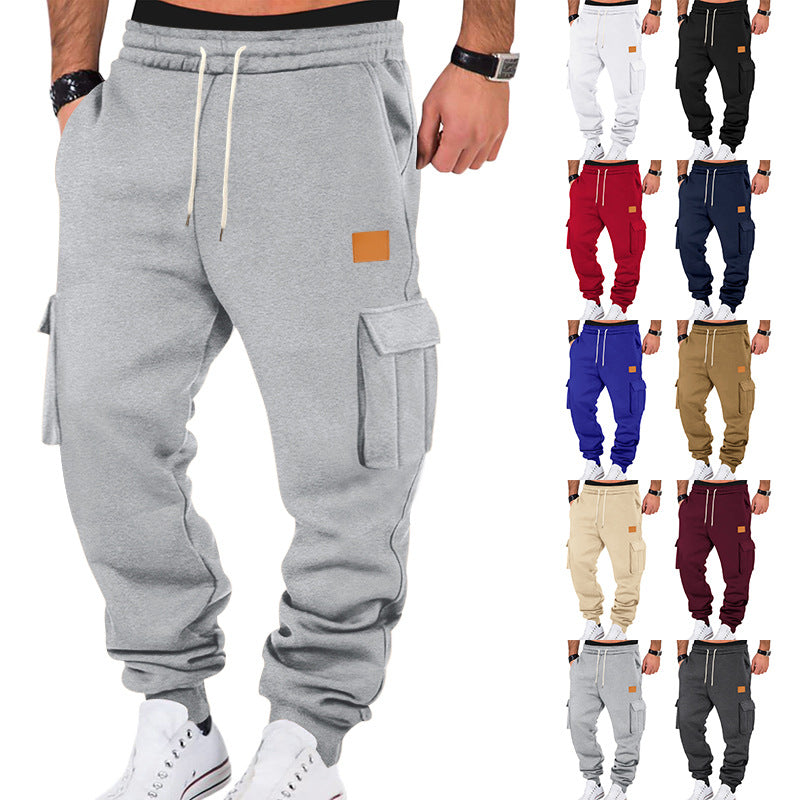 Sports Multi-pocket Cargo Sweatpants