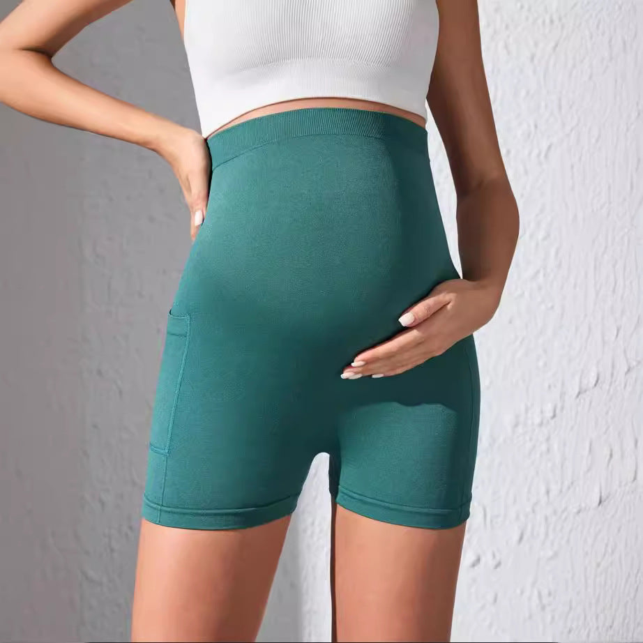Pregnant Women Pocket Shorts