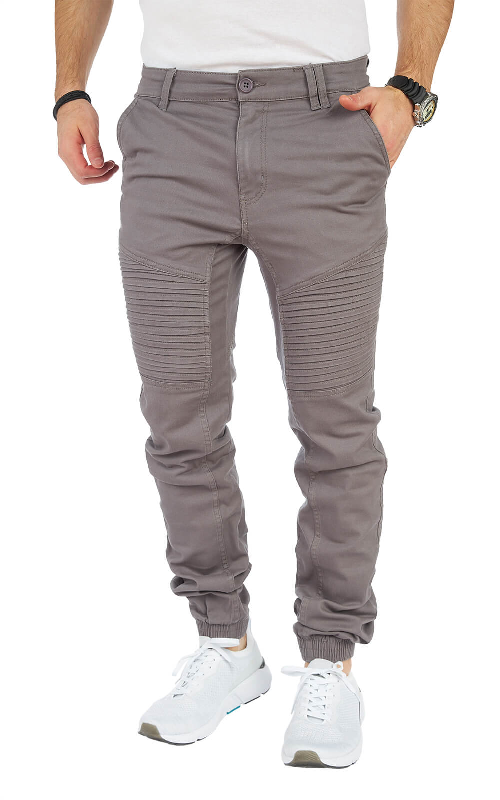 STYLEKO Cargo-Freizeithose Slim fit mit Gürtelschlaufen