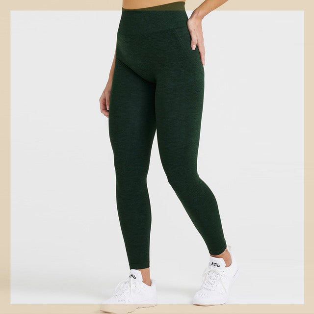 Women Legging Middle-Waist