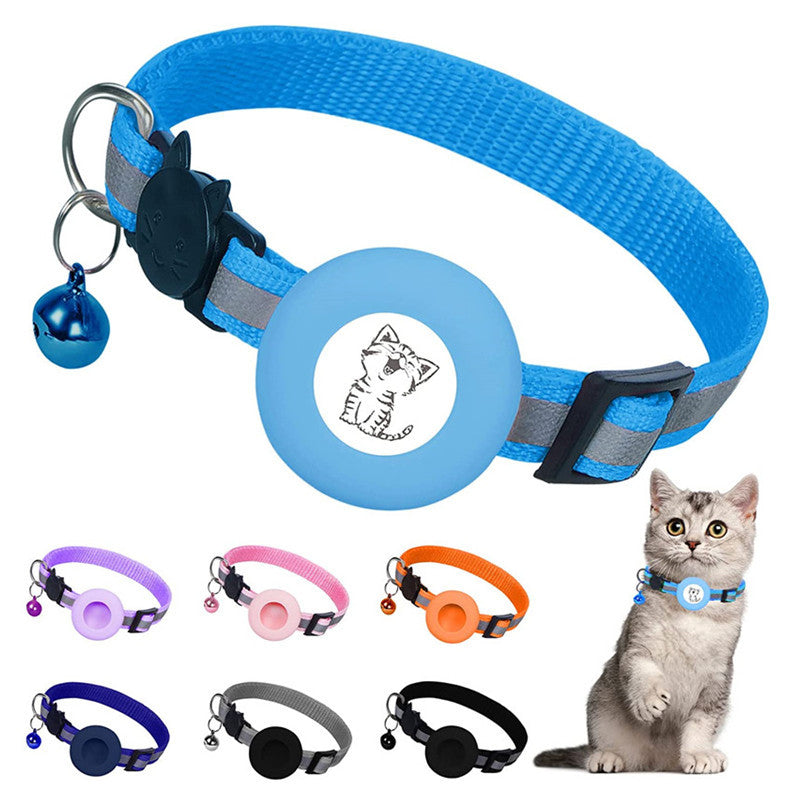 Apple Airtag style Bell Collar