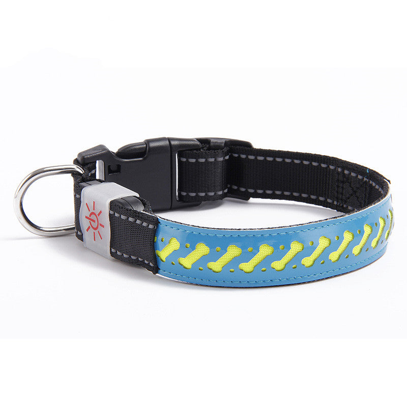 Luminous Embossed Cat Collar